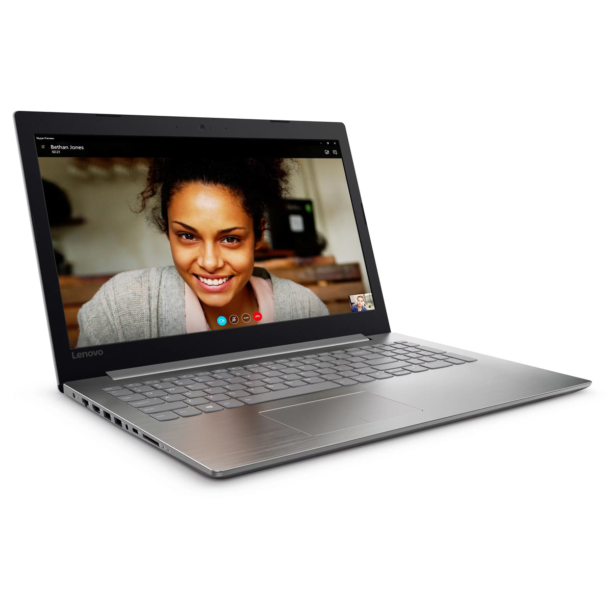 320, A12-9720P, RAM, HD, Lenovo 15.6" Platinum AMD HDD, 1TB Grey WIN 8GB 10, Ideapad