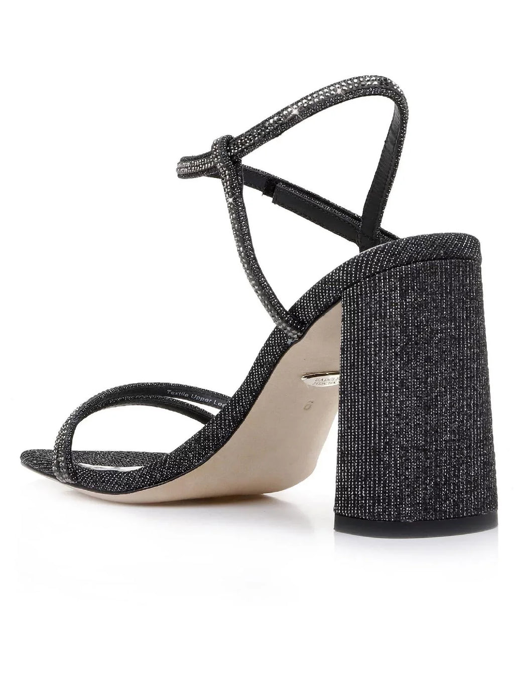 Shimmer Rebekah Strappy Mischka Badgley Block Womens Heels