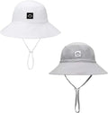 Bucket Smile boy Adjustable hat Face Cap for Nice Beach Girl Toddler Baby hat Sun Protective Baby Hat 50+ UPF Sun
