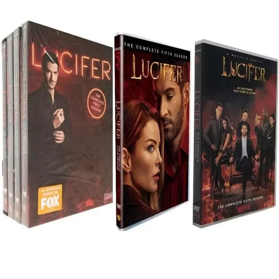 Seasons Lucifer Complete Series 1-6 (DVD)
