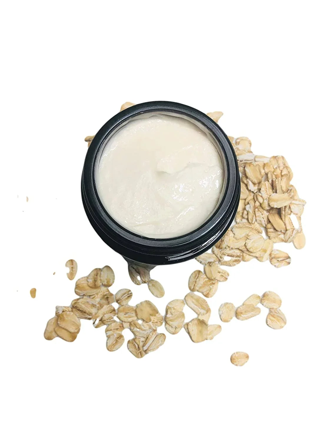 Itch glass Bee Organic Skin Oats Cream (2 Honey, with Jelly Face Cream Moisturizing Oatmeal Royal | Anti Colloidal All & jar) Manuka | & Ages, Types | oz Honey Cream Body | | Cream