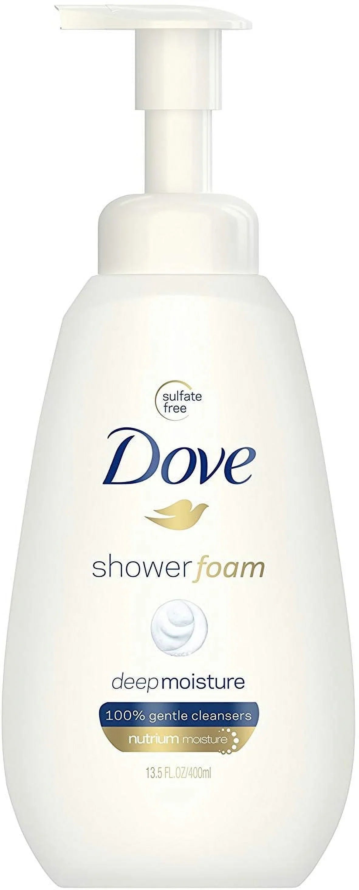of (Pack 3) Deep Nutrium Foaming Foam Shower Dove Wash Body oz 13.5 Moisture