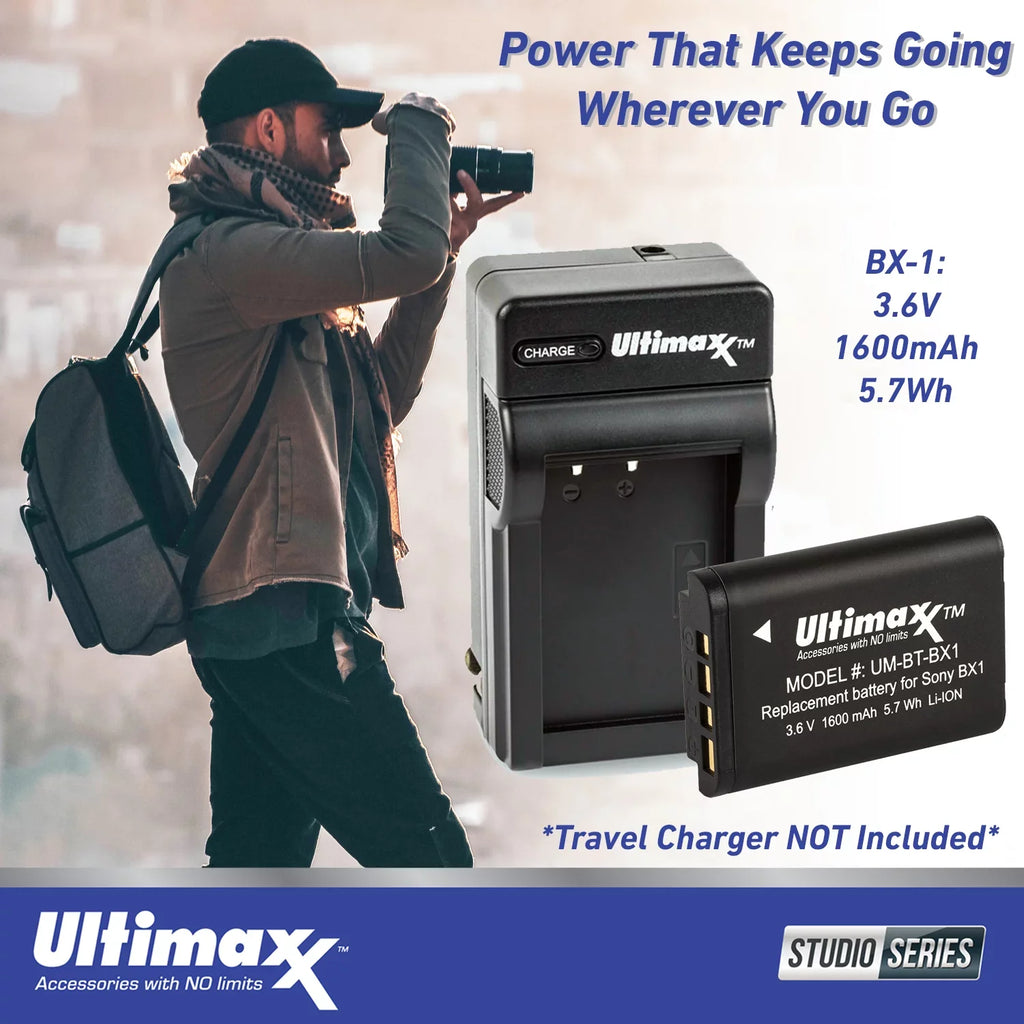Starter (15pc 64GB Includes: ZV-1F Ultimaxx Bundle Ultra Battery, Protective (White) Filter Replacement & Camera More Memory - Bundle) UV Card,