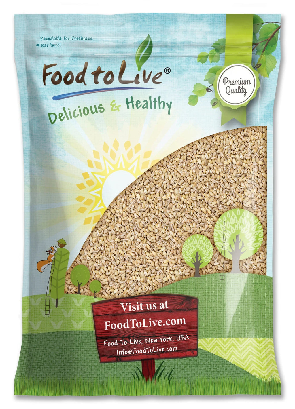by — Raw Pearled Barley, Pounds Food — to Kosher, Vegan, Live 10