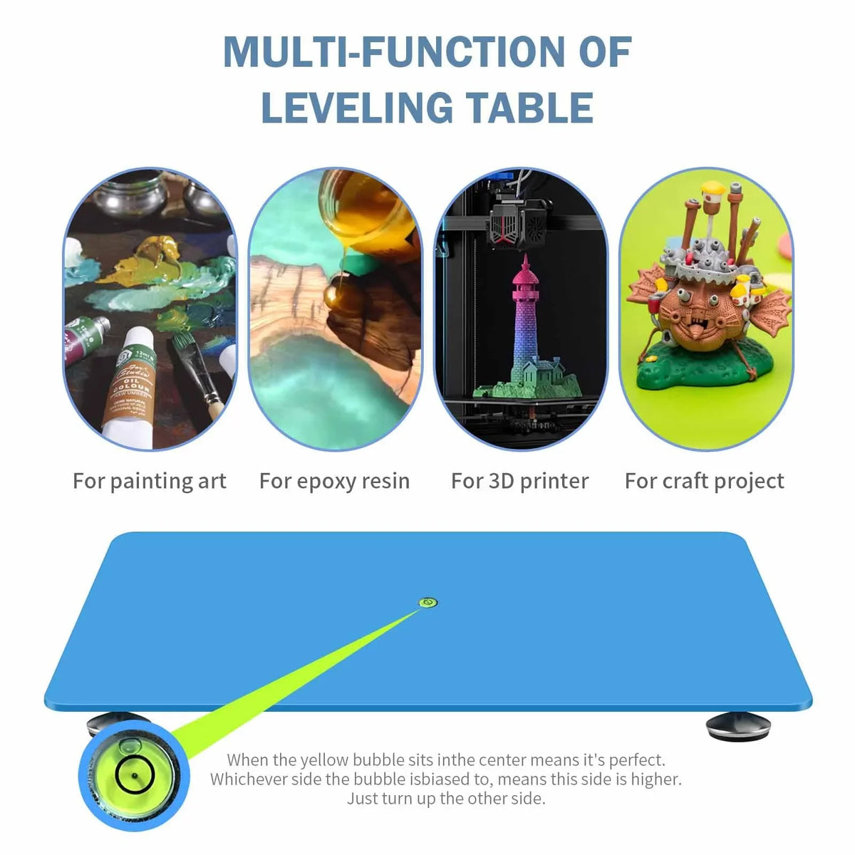 Resin Resin Acrylic 12" & for Pouring. Adjustable Table Epoxy & Board x Pro #Resi The Results! 16" Ultimate ResiLevel Perfect for Supplies Leveling - Multipurpose Flawless Leveling