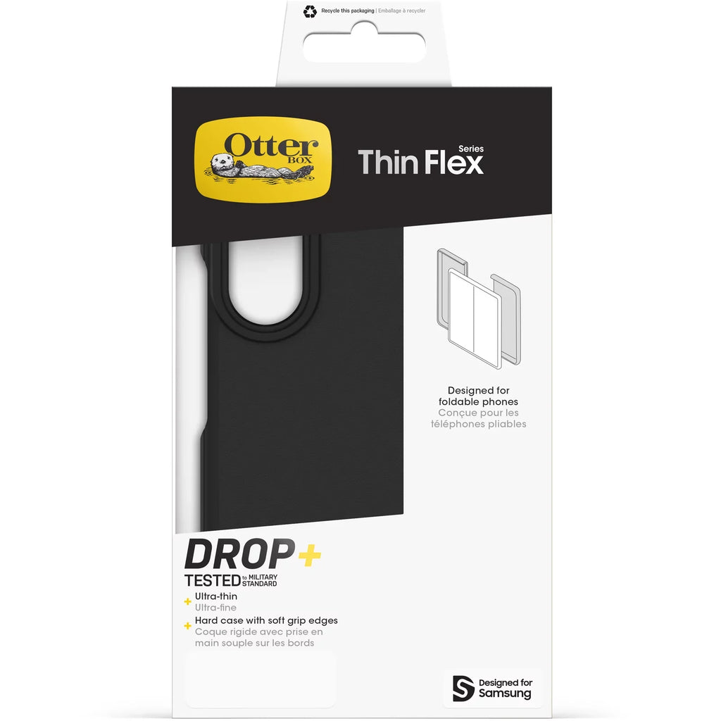 Thin for - Z Series Flex Case Black Galaxy OtterBox Fold5