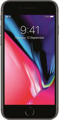 T-MOBILE - 8 MQ6Y2LL/A GRAY Open Box IPHONE SPACE 64GB