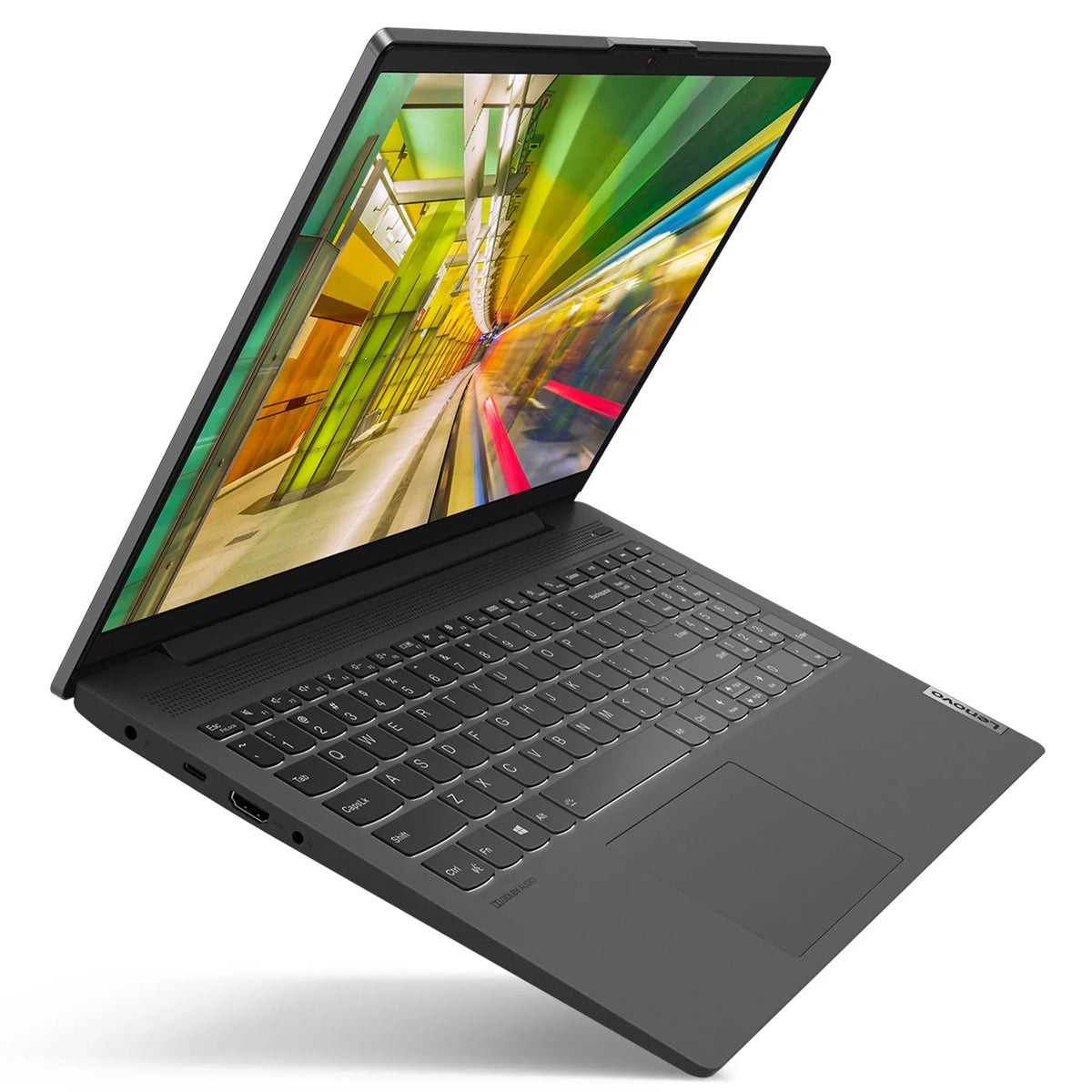 Graphite Iris SSD 8GB RAM Home 15ITL05 i5-1135G7 Touchscreen LENOVO 512GB (Refurbished) 10 Restored 15.6" Win Grey IdeaPad Graphics 2.4GHz 5 82FG00DPUS Xe FHD