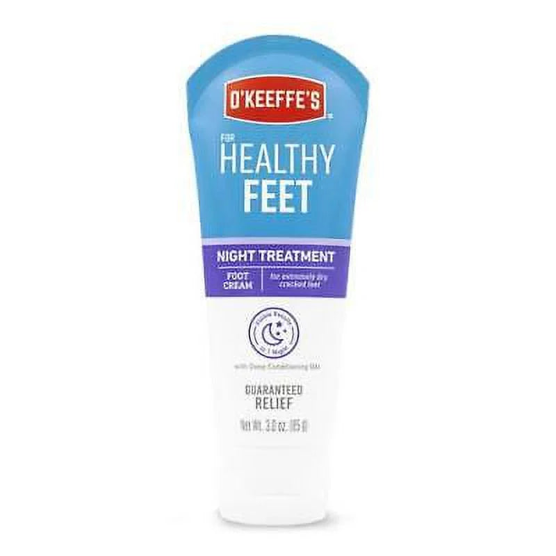 Feet 5pk 3 O'Keeffe's For Healthy Foot Night Treatment Oz Cream, K3201502