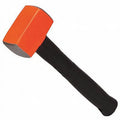 In,Rubber/Steel 24Z028 Hammer,4 Westward lb.,16 Sledge