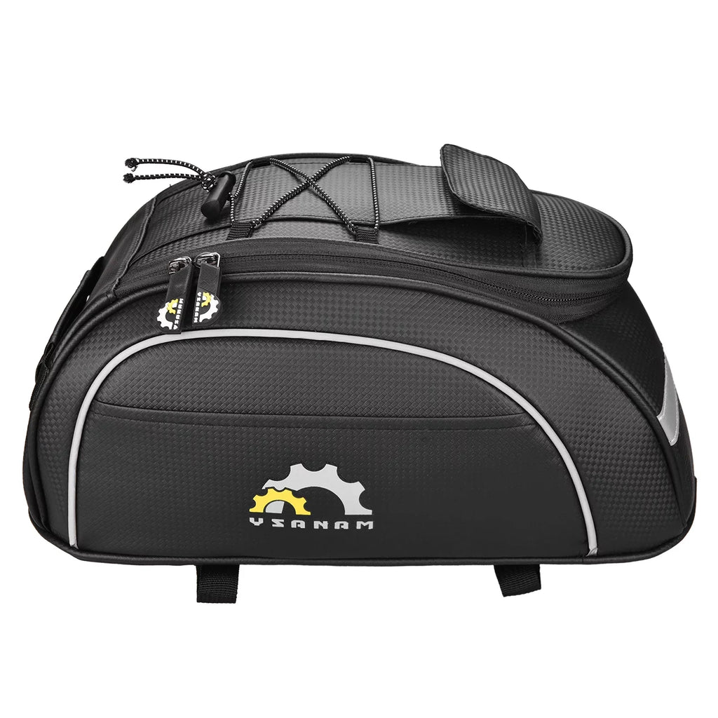 Waterproof MTB Insulated Carrier Bag Pannier Bag Bike Bag Trunk Rear Rack Cooler Bag Cycling Storage Luggage