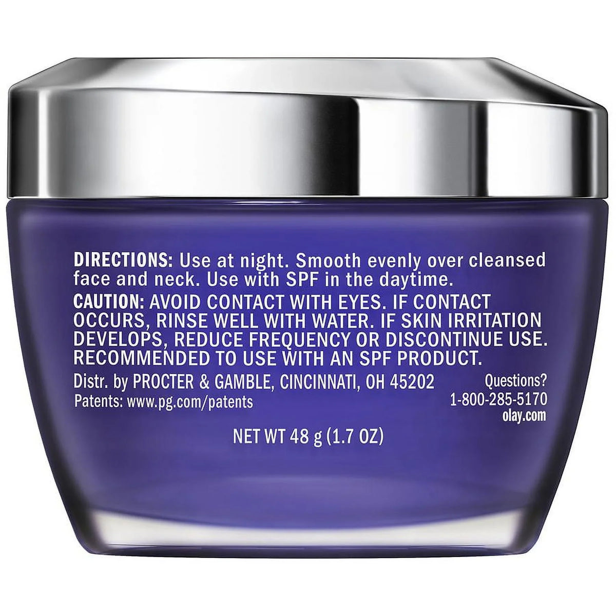 Regenerist 24 Moisturizer Olay Facial Retinol Night