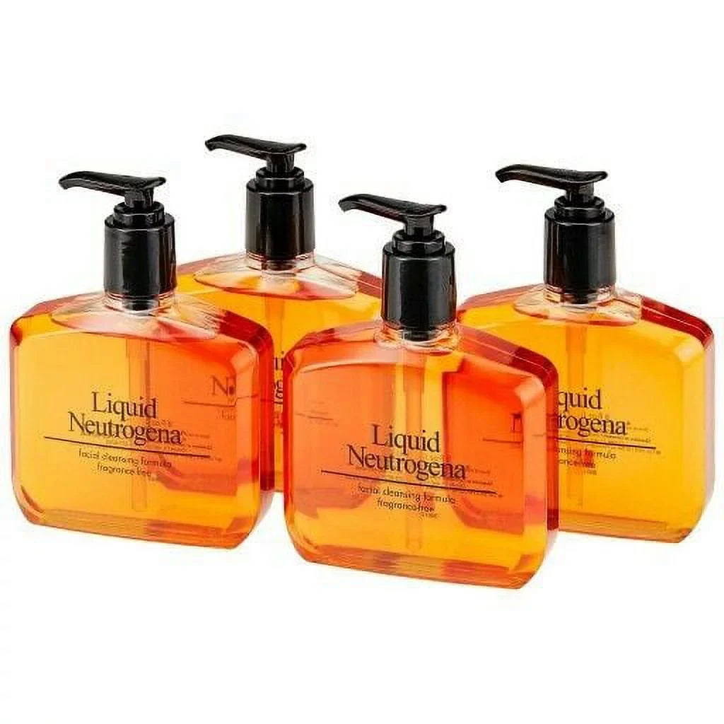 Liquid Formula, oz. Neutrogena Cleansing 4 fl. pk./8 Facial
