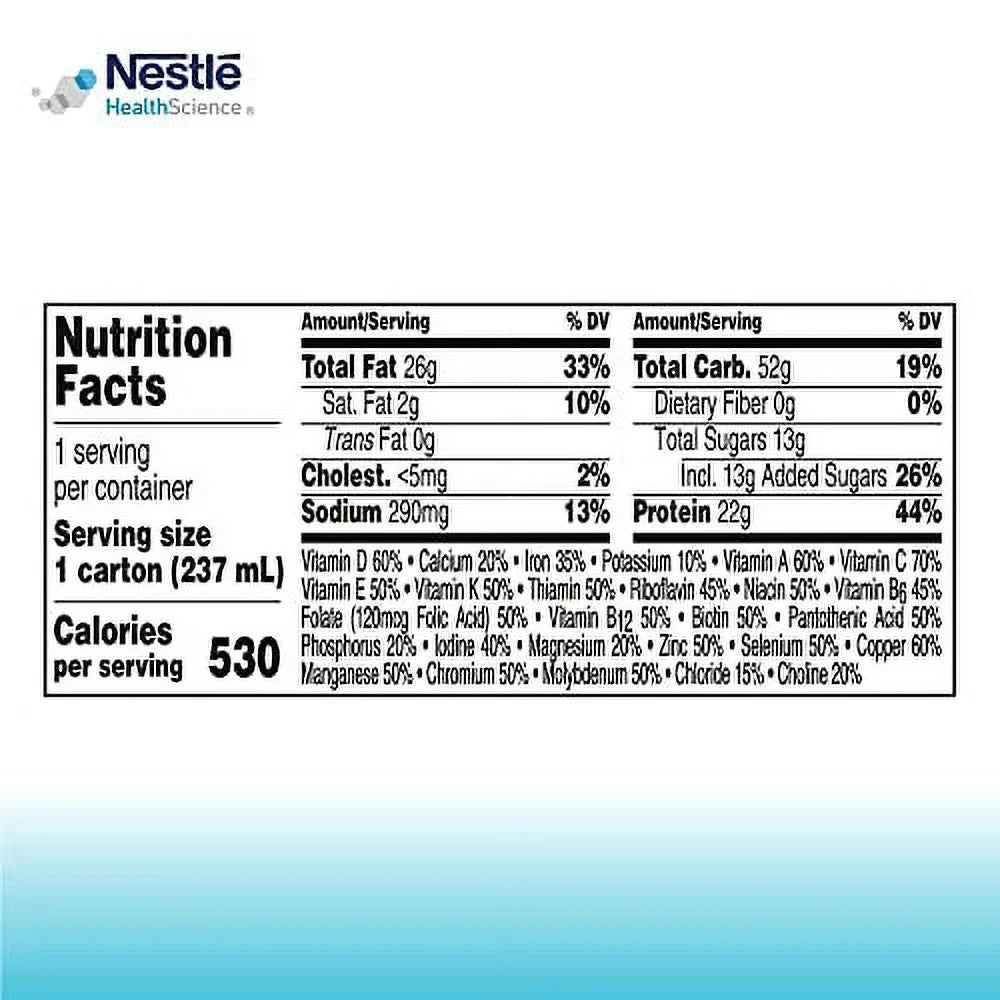 (Pack 24) Boost Oz 8 Calorie of Fl Drink, Very Chocolate, Nutritional High