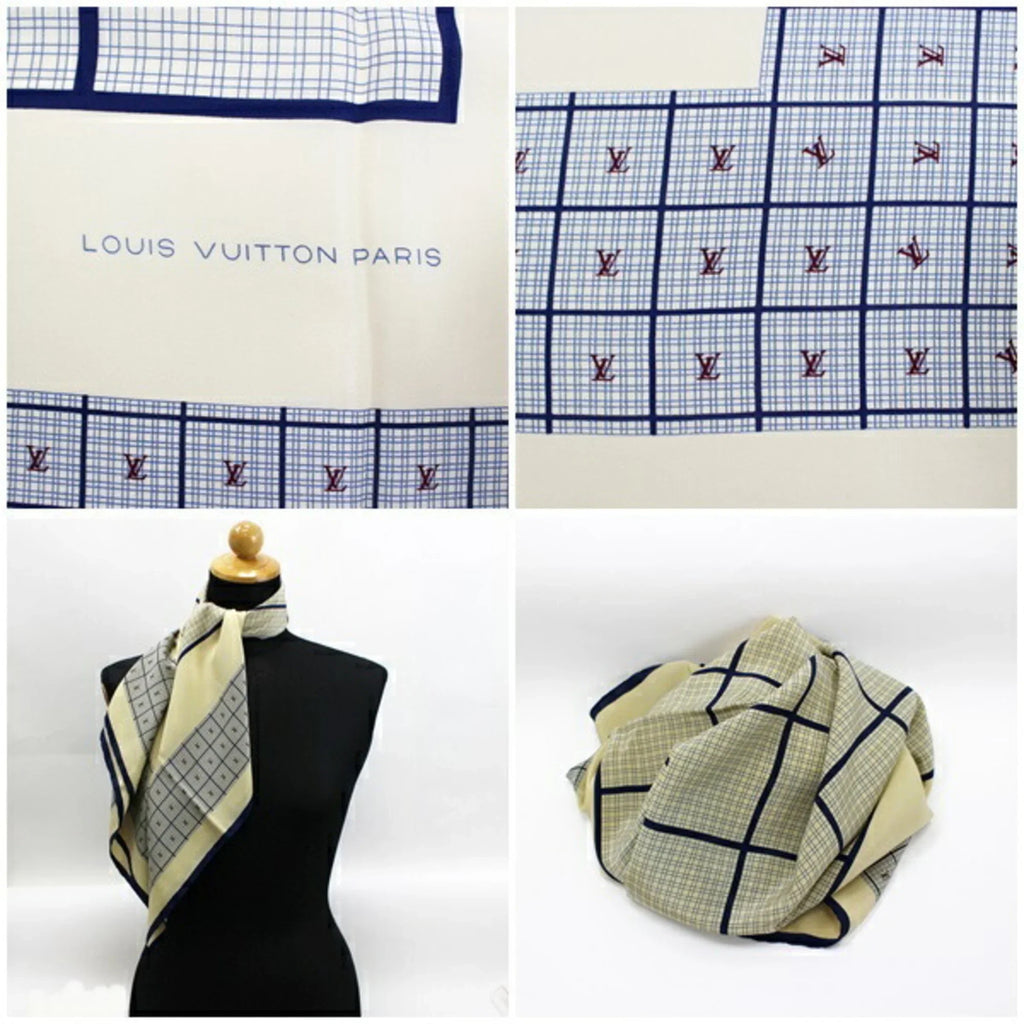 (Good) Scarf Pre-Owned Muffler Women's Beige