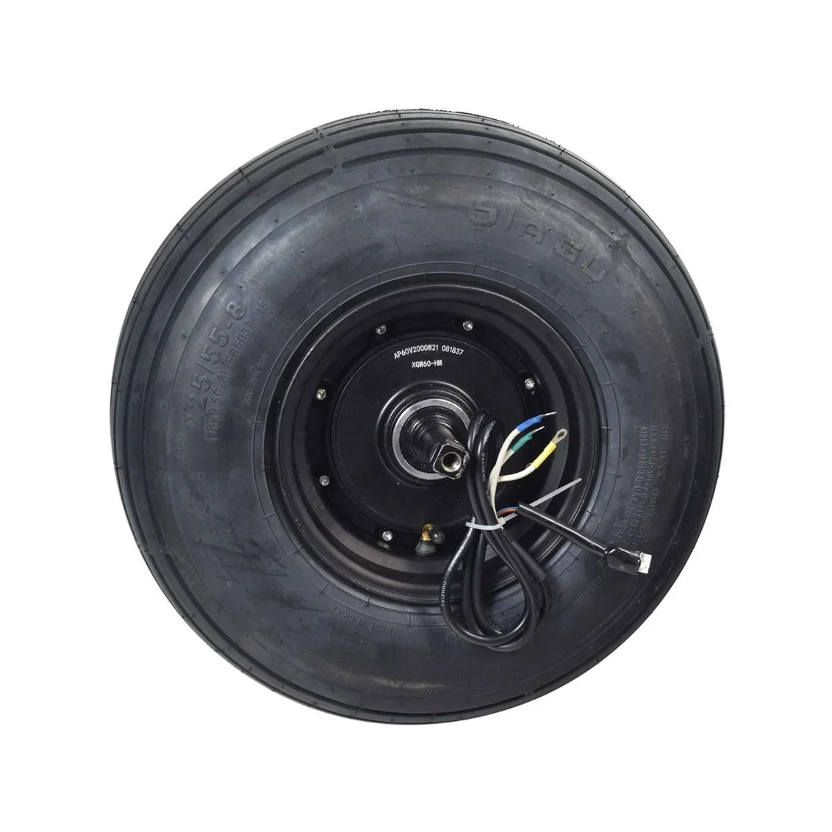 Volt Tire Scooters Watt 18x9.50-8 Fat & for Assembly Hub Motor 60 1500 Wheel AlveyTech