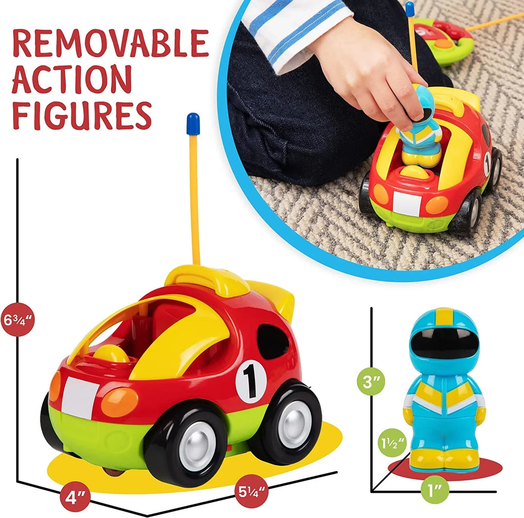 | Car Cars for with - Together Prextex - Race & Toys Boys, Different Cartoon Gifts Police Each Toddler - 2 2-4 Ages and Car Kids, Girls Control Remote Boys So RC Both Frequencies Pack for Race Can