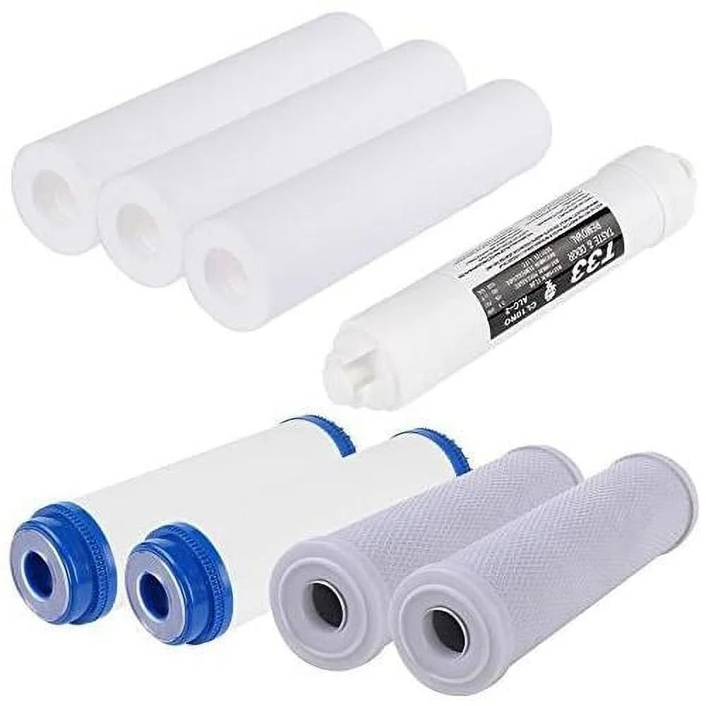 5-Stage Set Cartridges Reverse RO Filter System For Osmosis Pcs 8 Replacement