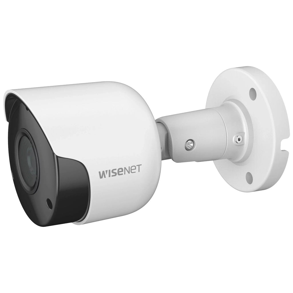 Surveillance Distance IR 104 Weatherproof 3.6mm Wisenet 5MP Angle CCTV Bullet Camera Lens Plastic Security Wide 82ft Housing SDC-89445BF