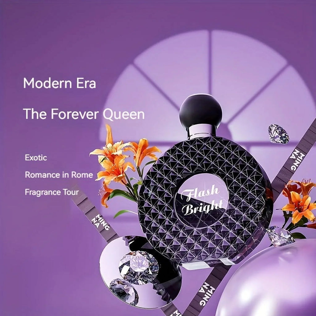 Perfume, For Daily, Spray Floral And Diamond-Shaped Scent, Sparkling Toilette Party MINGNA De For Refreshing Lasting Dating, Women, Fruity Eau Use