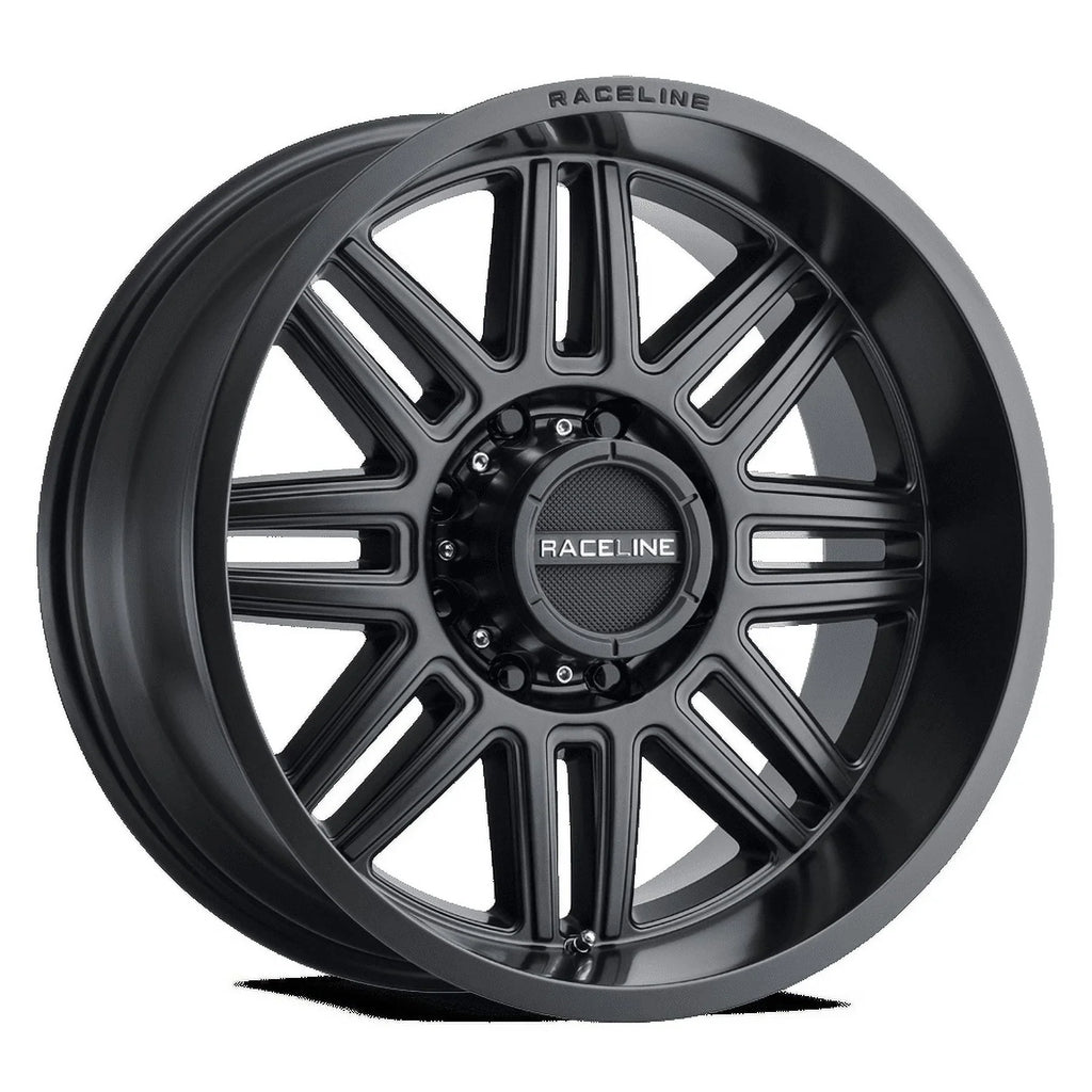 Wheel, 0mm Raceline 16" SPLIT 16X8 Aluminum BLACK 5X114.3 948B-SPLIT SATIN Cast