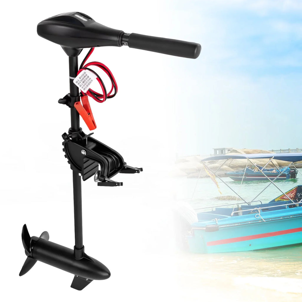 Boat Engine Electric Brush Motor for Boat 58lbs Saltwater Kayak Inflatable LOYALHEARTDY Fishing Trolling Motor Outboard