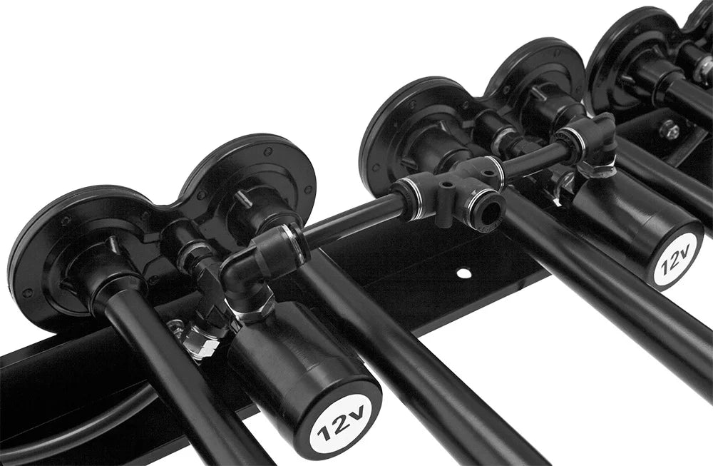 OCTOPOD Vixen dB.Fits Trumpets.Super Complete Air like Kit Pickup/Jeep Vehicles Tank, Aluminum Gallon 8 VXO4830AB/8124XB Loud Trucks/Car/Semi. System- 200psi Onboard for Train Horn 3 Compressor, Horns