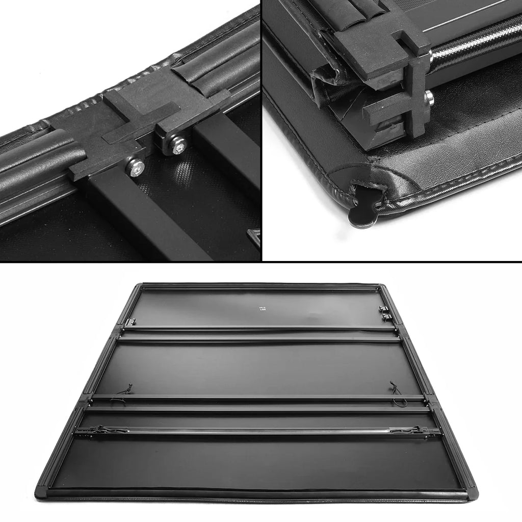 04-12 Tonneau Canyon Truck Bed Drive 6Ft Fold Auto Chevy Cover Bed Soft / Tri Colorado Fits GMC