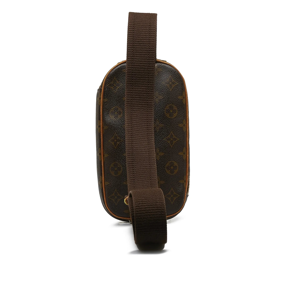 Pochette Crossbody Pre-Owned Bag Brown (Good) Authenticated Unisex Gange Monogram Canvas