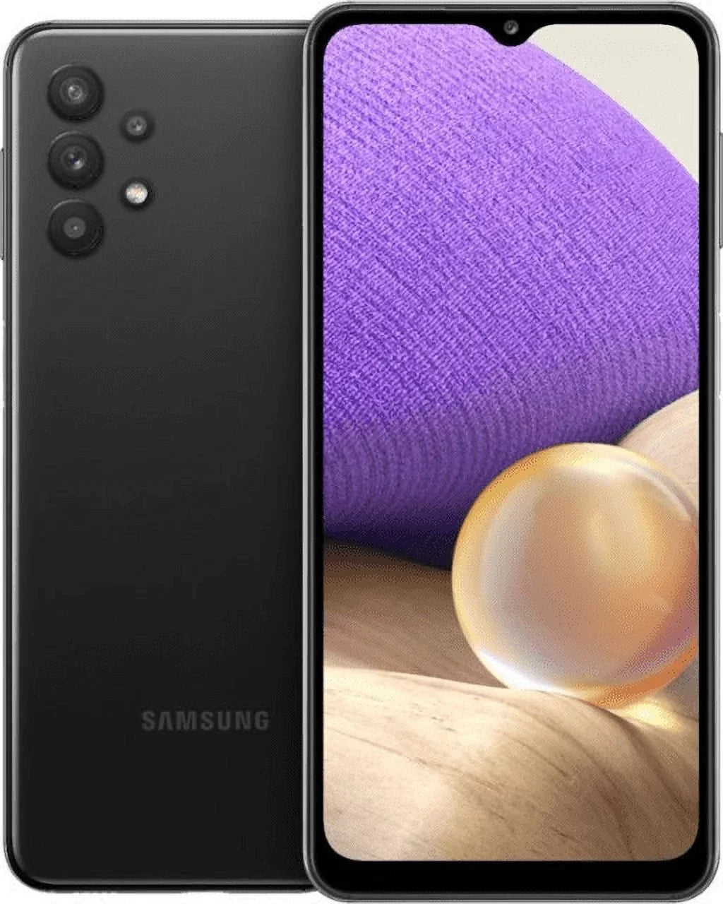 64GB Galaxy A32 Restored 5G (Refurbished) SM-A326UZKNTMB Phantom Smartphone, Black 6.5" (T-Mobile)