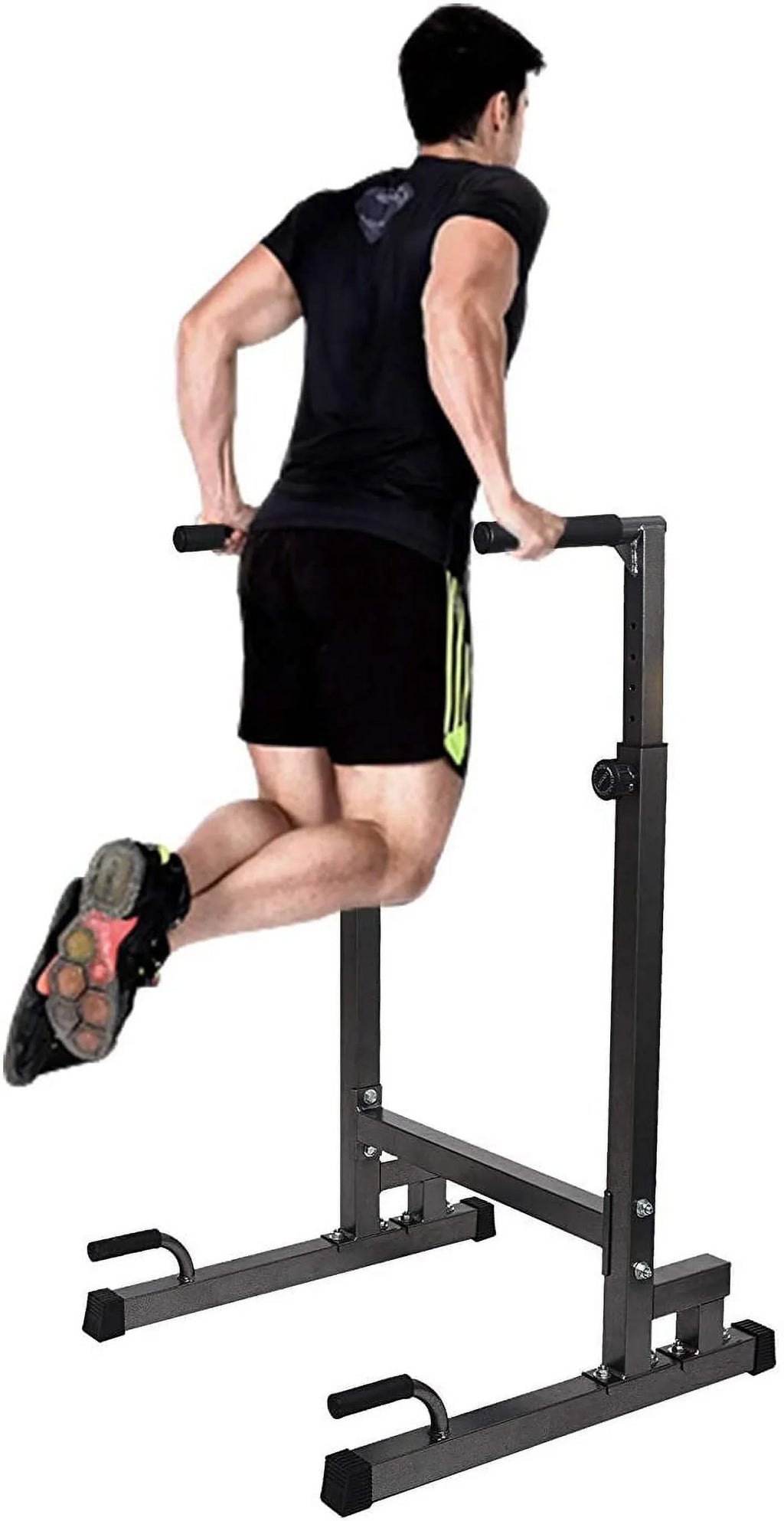 Strength Training Heavy Stand Adjustable Dip Gym Duty Station Equipment Multi-Function Tower Home Workout for Fitness Power