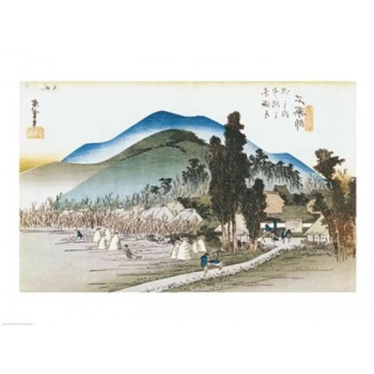 Poster 24 x in. Hiroshige Print - by 18 Ishiyakushi Utagawa