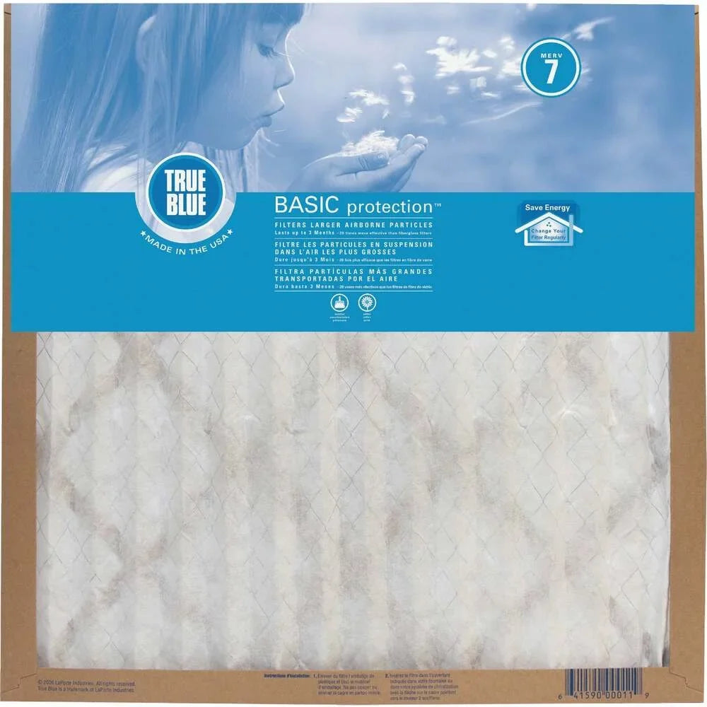 Blue of 220301 Pack 7 FILTER TB True 20X30X1 MERV 12 405076 220301
