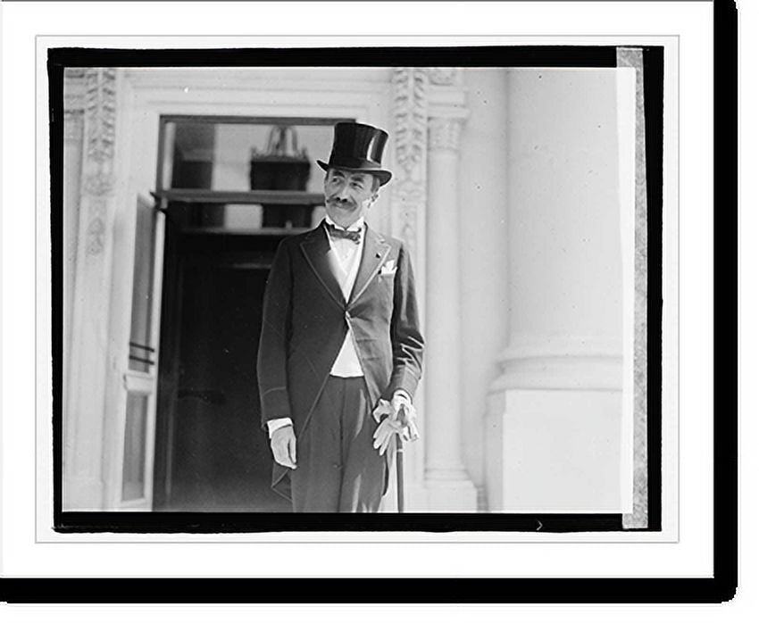 21-7/8" x Historic Cartier 17-7/8" Framed Marchienne, Baron Print, de 6/12/22,