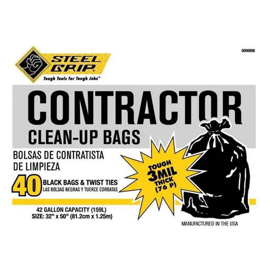 Bag, Pak Poly Pack of Industries 42 Contractor 40 gal