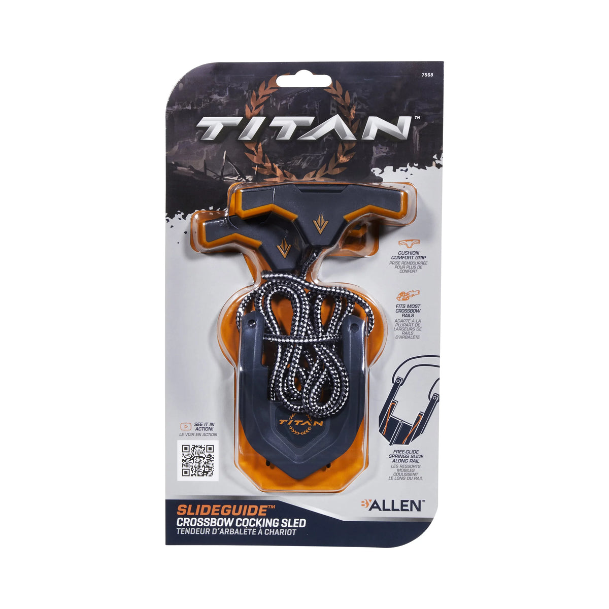 Titan Crossbow Sled, Black SlideGuide
