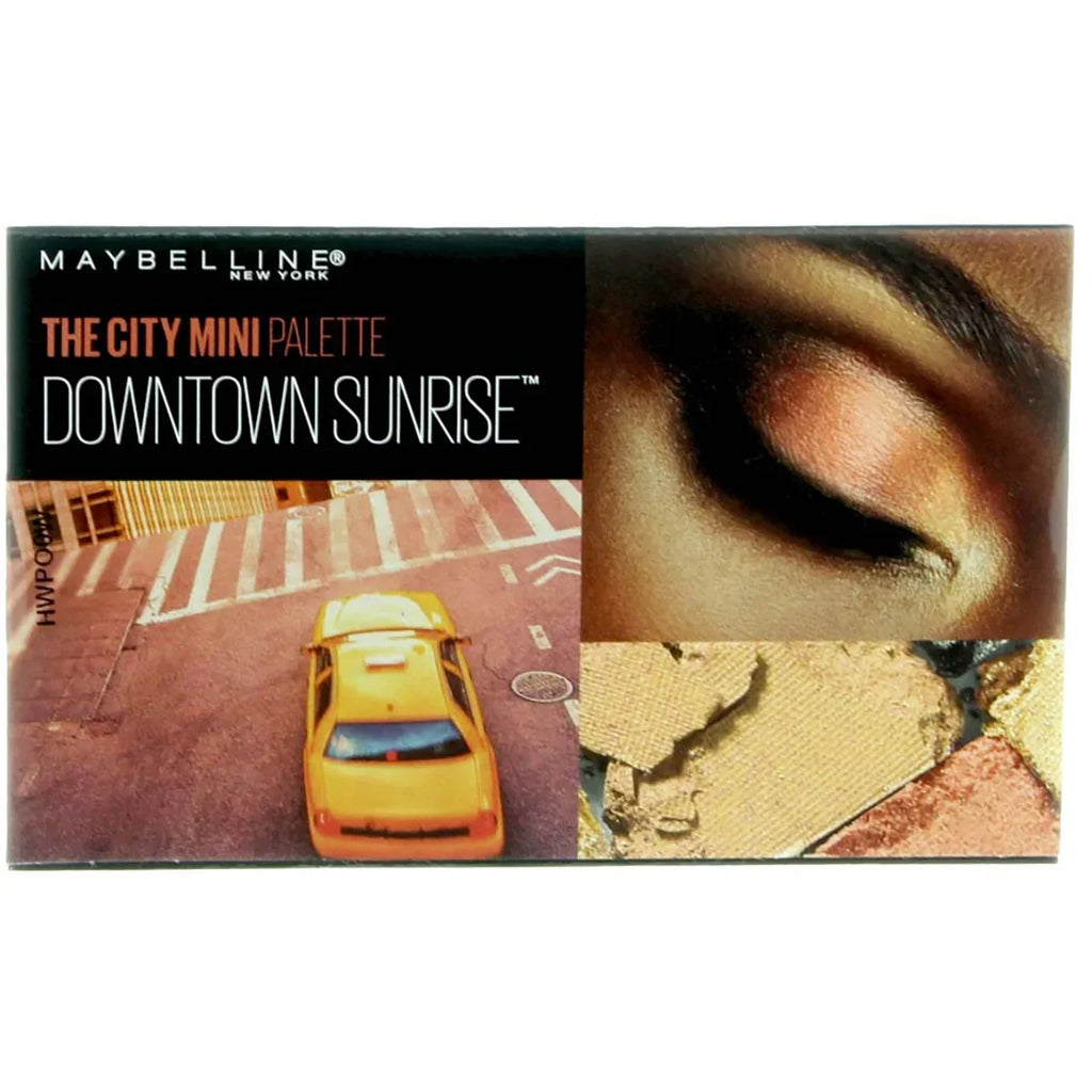 6) Maybelline oz 0.14 Sunrise, Palette The City Mini (Pack Eyeshadow Makeup, of Downtown