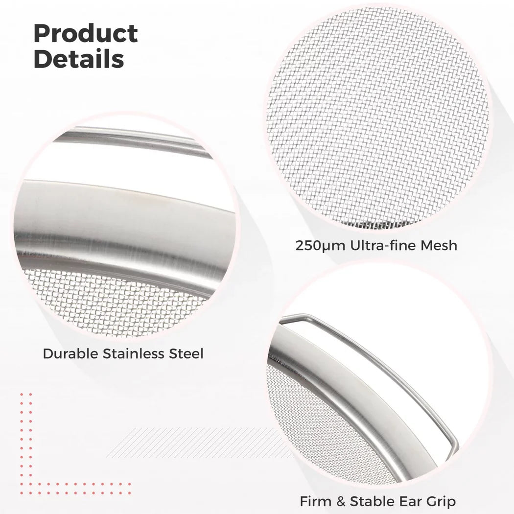 Impurity Gallon Tiny Buckets, Ink, 250μm Fine Filters 11.4” Paint Filters Ultra Paint Strainers, 2PCS for Mesh for Stainless Steel Paint Seeds Strainer Latex, 5 Meshes, Honey, Paint,