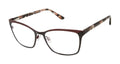 52mm with GX Case NEW GX072 & GX By Burgundy Black Stefani Eyeglasses Gwen