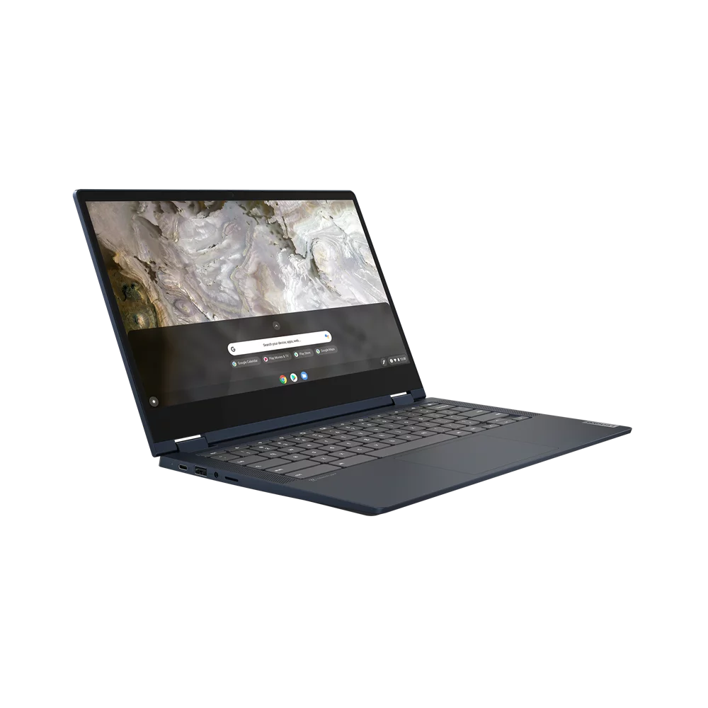 (Refurbished) i3-1115G4 4GB Chrome Flex 5 OS RAM 3GHz 13ITL6 64GB Abyss Touchscreen Restored FHD LENOVO IdeaPad UHD 13.3" 82M70010UX SSD Blue Graphics