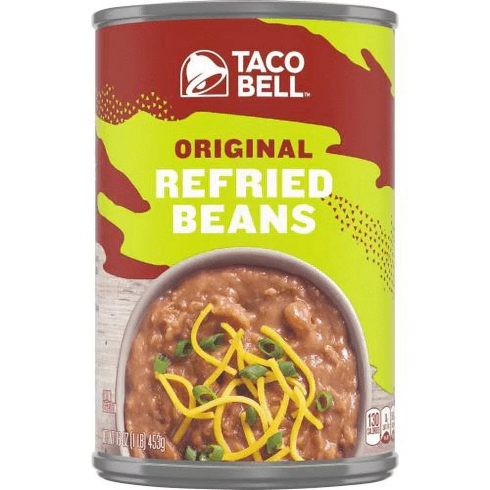 Refried ® of 36) (Pack Oz. Original Can 16 Taco Bell Beans