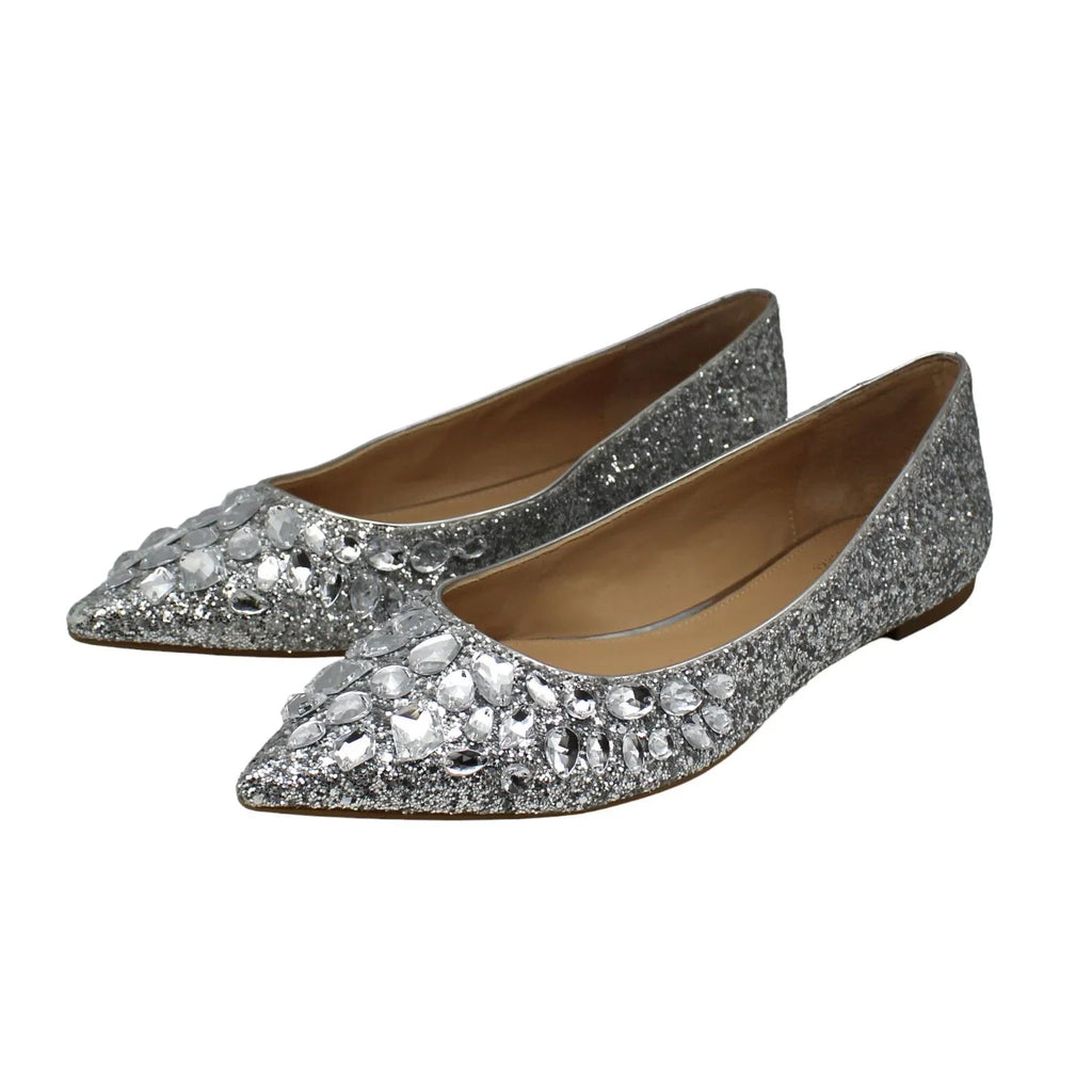 Badgley Flats Women's Jewel Ulanni Mischka Shoes
