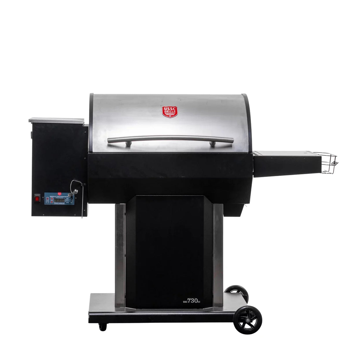 Steel USSC in. Grills sq Grill Wood Stainless Pellet 730