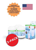 Pack , - # U.S.A. ZUMA - OPFG-RF300 and GE® Compatible Ice , 3 , Filter in MWF Model liquid Made with Brand