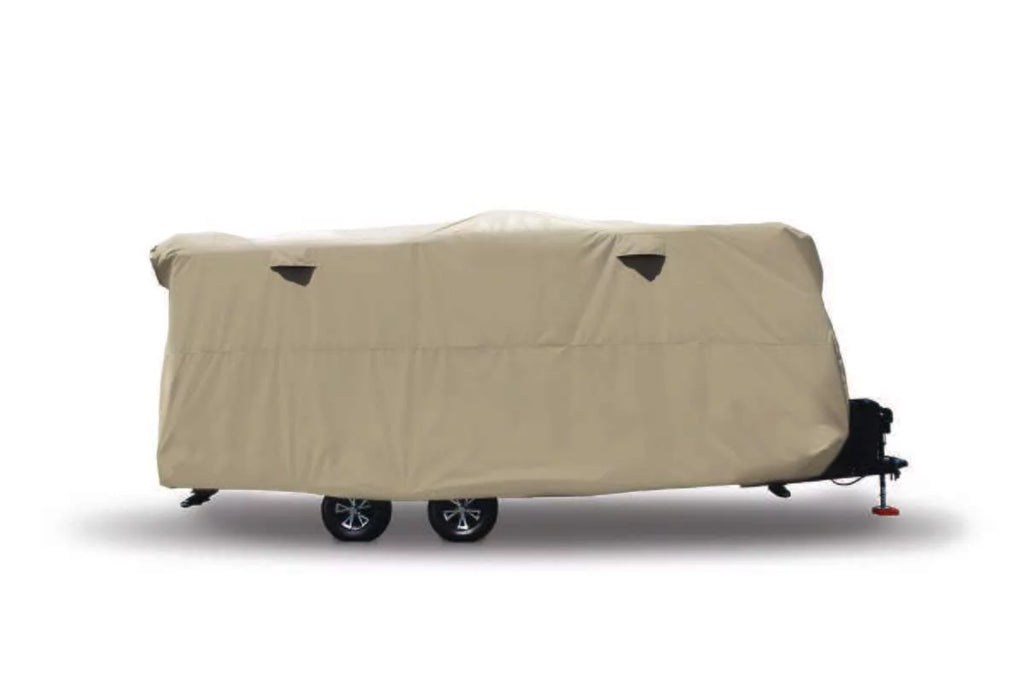 ADCO Fits 18', Trailer 15'1" Covercraft Travel 74839 Lot by for RV, Cover Storage Tan -