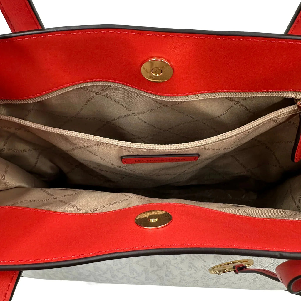 Kors Logo Large Tote Spiced - Michael Coral Maple