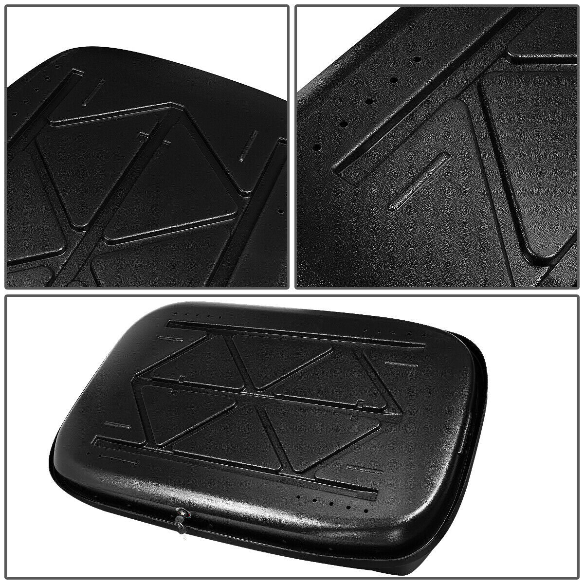 Lock Box Cargo Storage Top Teledu Vehicle with Car Roof Mount Carrier Travel Waterproof