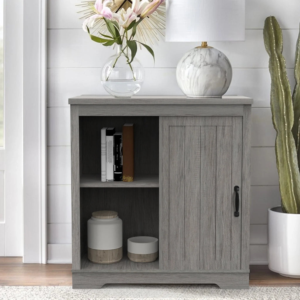 Glass Bar Gray Storage Table Rack,Large ABBSR Holder,Wine for Decor with Wooden Wine Cabinet