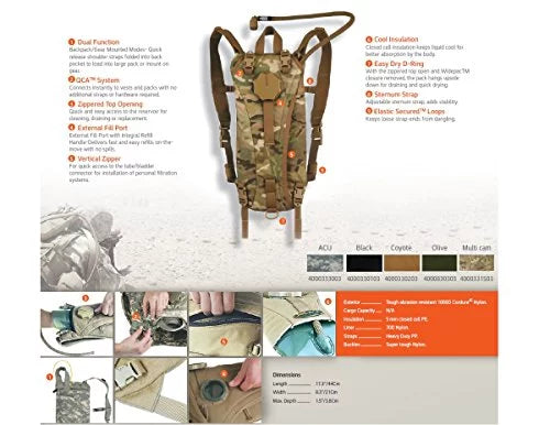 SOURCE Tactical Hydration (4000331503) 3L Pack, Multicam 3L,