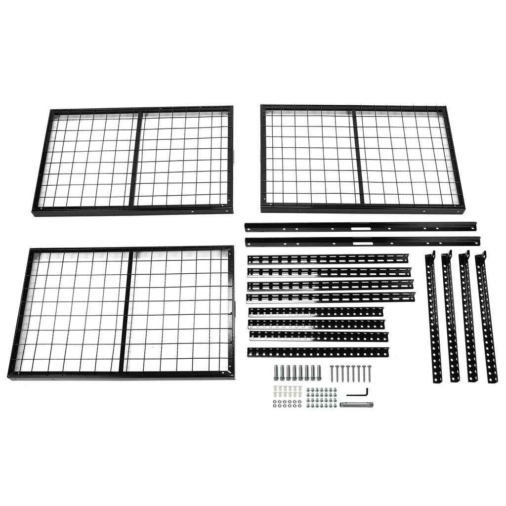 Metal 22" Duty Overhead 36" x Organization 40" Racks Adjustable Kojem Garage 72" Rack Storage Ceiling Garage - Storage Heavy